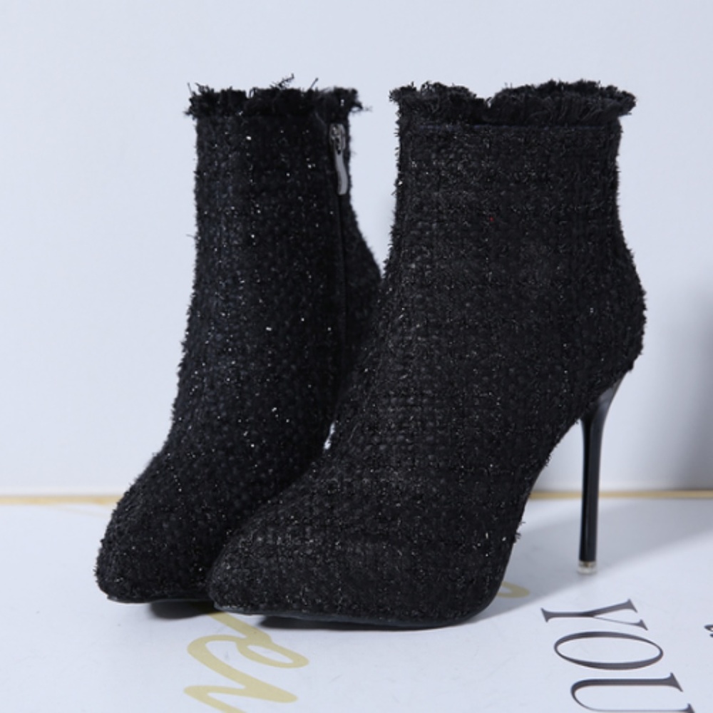 Black Ankle Booties
